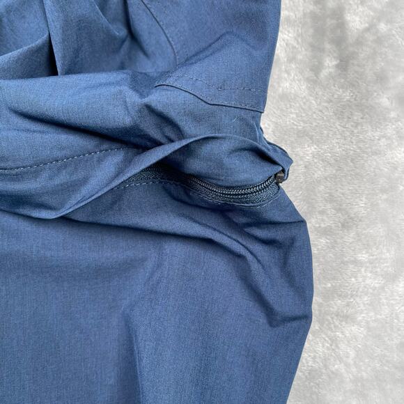 Reel Legends Pants Men Large 36/38 x 29" Inseam Navy Cargo Convertible to Shorts - Picture 4 of 16